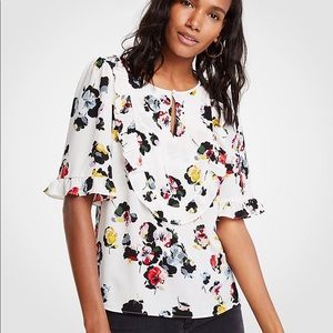 Floral Ann Taylor shirt